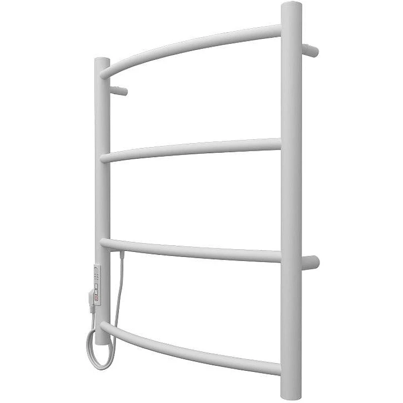Электрический полотенцесушитель Azario Verona 500x600 П4 AZ04756W диммер слева Белый