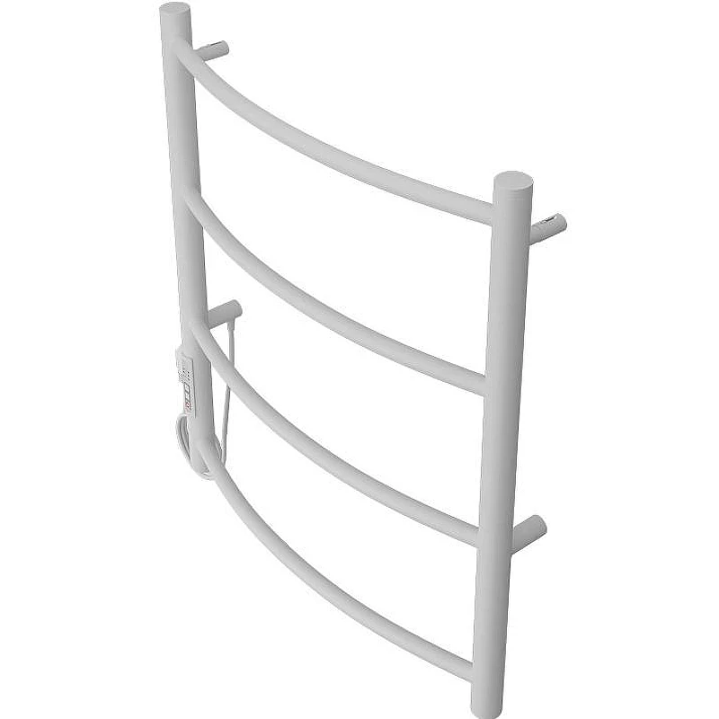 Электрический полотенцесушитель Azario Verona 500x600 П4 AZ04756W диммер слева Белый