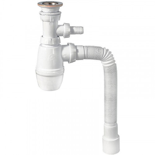 Сифон для раковины Wirquin Минор 30718052 Нержавеющая сталь