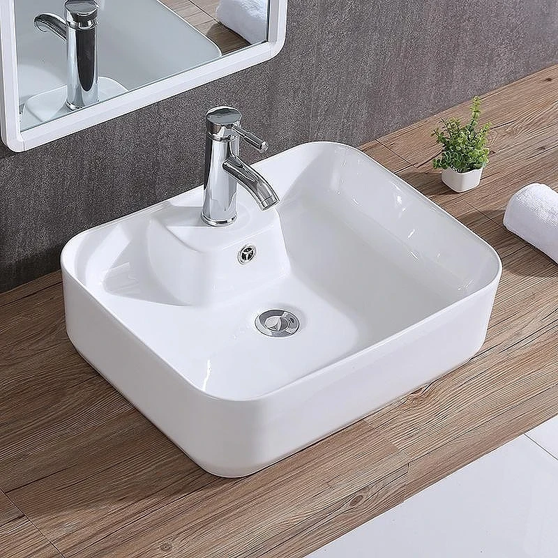 Раковина WesnaArt Kubus 52 3011-KUB13 Белая