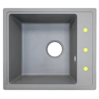 Кухонная мойка Azario Milas 48 CS00097667 цвет Серый