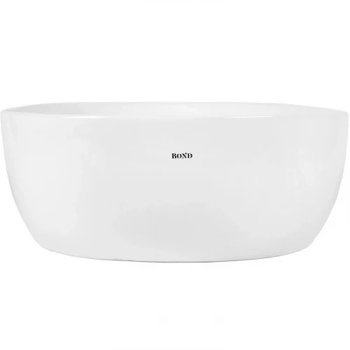 Раковина-чаша Bond Oval 49 S65-490 Белый глянец фарфор накладная