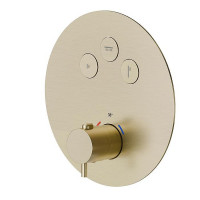 Смеситель для душа Newform X-Steel 316 70427EX.59.098 с термостатом цвет Pale Gold