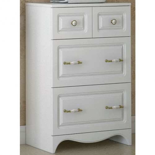 Комод Corozo Классика 55 SD-00000329 Белый МДФ / ЛДСП