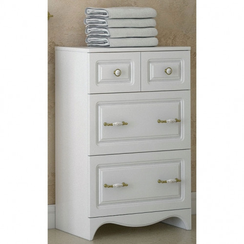 Комод Corozo Классика 55 SD-00000329 Белый МДФ / ЛДСП