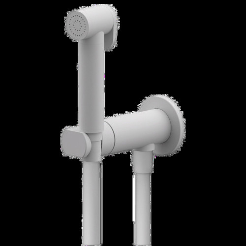Гигиенический душ со смесителем Remer X Style N64WBO цвет Белый матовый
