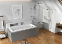 Душевая система Ravak 10° Free TD F 091.00/150 X070141 с термостатом Хром латунь на стену