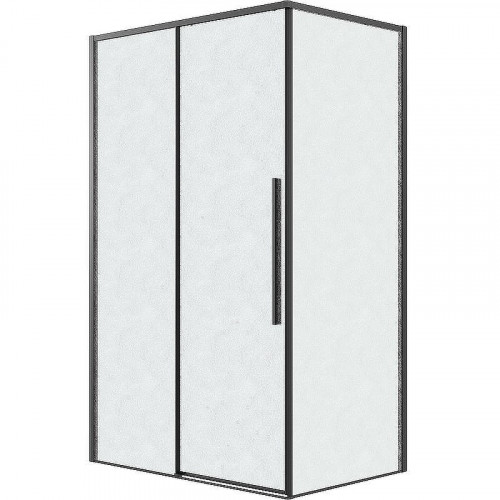 Душевой уголок Grossman Galaxy 110х90 120.K33.01.1190.21.02 профиль Черный матовый стекло шиншилла