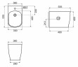 Биде BelBagno Prado BB10150B Белое