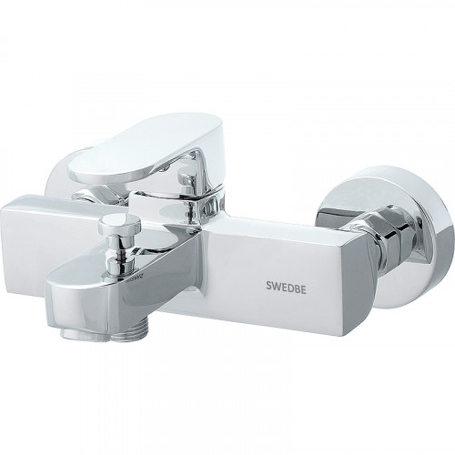 Смеситель для ванны Swedbe Lynx 2330 Хром латунь на стену