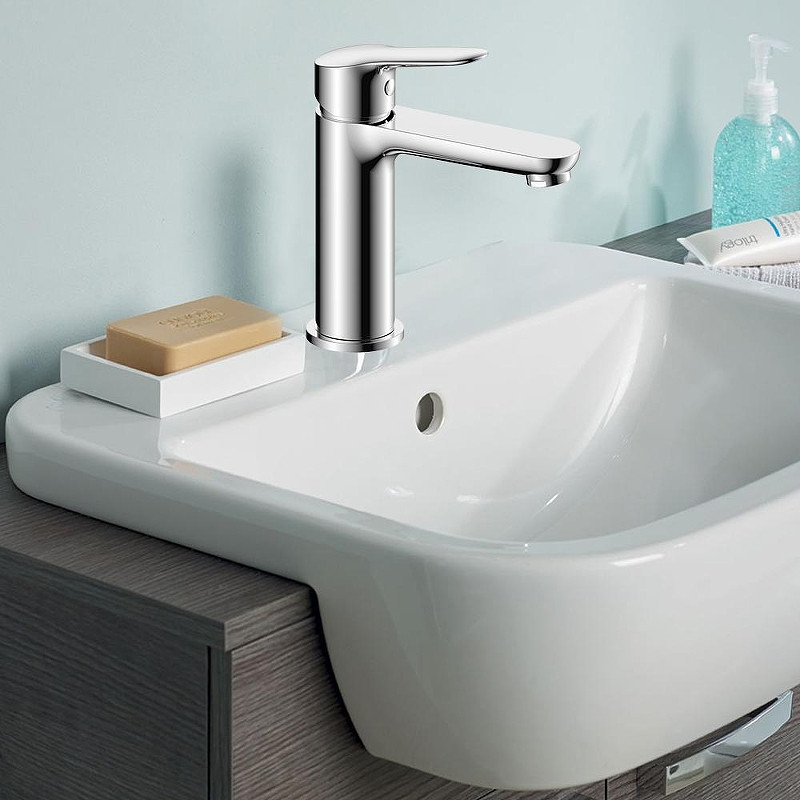 Смеситель для раковины WesnaArt Tis TIS21-210 Хром