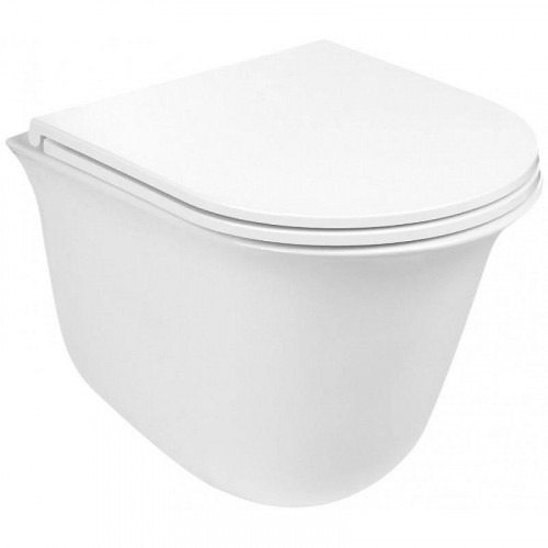 Комплект унитаза с инсталляцией WeltWasser AMBERG 350 ST + TELBACH 004 GL-WT + AMBERG RD-WT 10000006590 цвет Белый глянцевый с сиденьем Микролифт и клавишей смыва цвет Белый