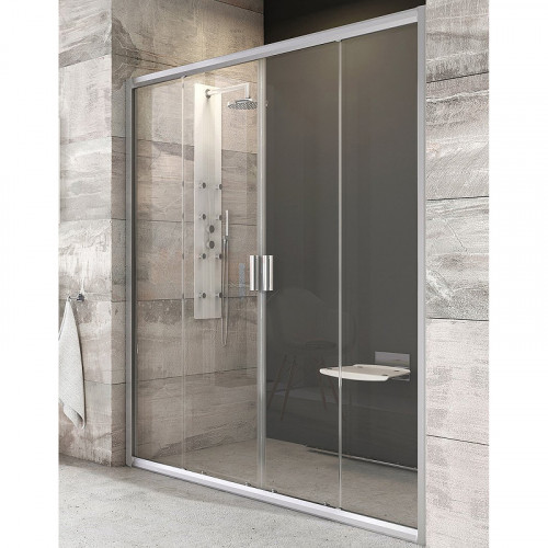 Душевая дверь Ravak Blix BLDP4 120 0YVG0U00Z1 профиль Сатин стекло Transparent