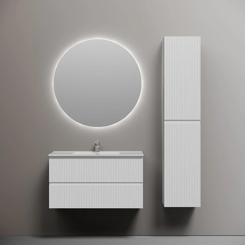 Тумба под раковину Sancos Snob R 90 SNR90W подвесная Bianco