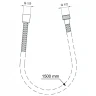 Душевой шланг Ideal Standard Ideal Rain BF150AA цвет Хром