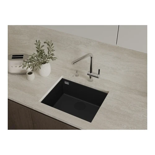 Кухонная мойка Rivelato Stria 56 SR-5649 Nero profondo цвет Черный