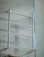 Электрический полотенцесушитель Margaroli Sole 542-4 BOX 5424704CRNB Хром латунь