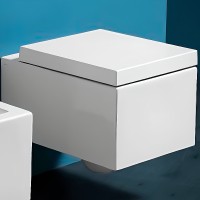 Унитаз Simas Frozen FZ18bi подвесной без сиденья фаянс подвесной
