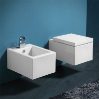 Унитаз Simas Frozen FZ18bi подвесной без сиденья фаянс подвесной