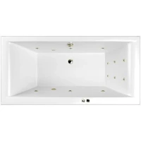 Акриловая ванна Whitecross Savia Duo 170x80 0103.170080.100.LINE.BR с гидромассажем