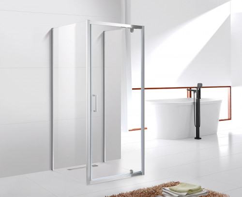 Душевой уголок Cezares Molveno 90x90 MOLVENO-BA2-90/90-C-Cr-IV профиль Хром стекло прозрачное
