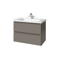 Тумба под раковину Caprigo Forte 80 36112-SF025 подвесная цвет Айрон