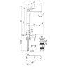 Смеситель для раковины Ideal Standard Ceralife O BE013AA цвет Хром