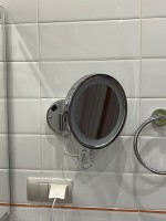 Косметическое зеркало Timo Saona 13074/00 с подсветкой Хром