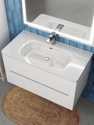 Раковина Uperwood Monica 91 RMonica90wg цвет Белый глянцевый