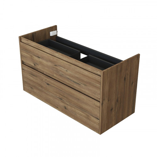 Тумба под раковину Aquanet Nova Lite 2.0 110 346321 подвесная цвет Дуб рустикальный