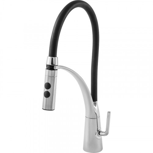 Смеситель для кухни Paini Barolo A9CR557LMKM Хром Черный