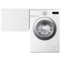Тумба с раковиной Эстет Dallas Luxe 140 L ФР-00002928 подвесная Белая МДФ / ЛДСП