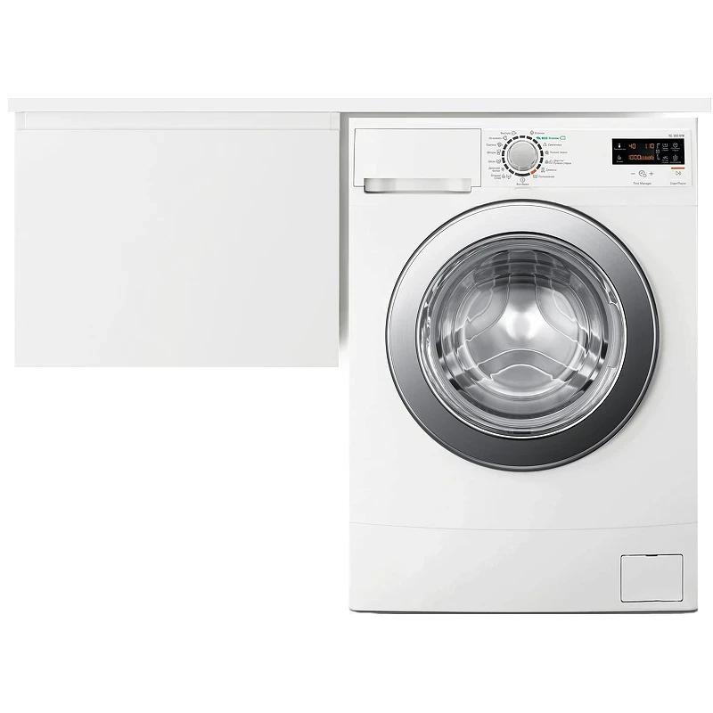 Тумба с раковиной Эстет Dallas Luxe 140 L ФР-00002928 подвесная Белая МДФ / ЛДСП
