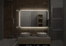 Зеркало DIWO Кострома 120 ЗЛП1719 с подсветкой с бесконтактным выключателем