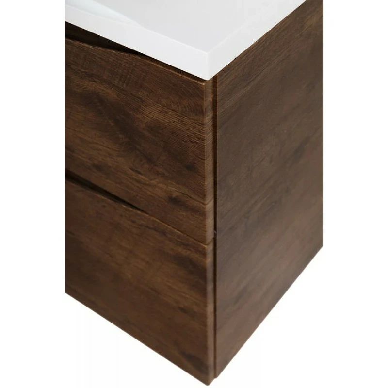 Тумба под раковину BelBagno Marino 90 MARINO-H60-900-2C-SO-RW-P подвесная Rovere Moro МДФ / ЛДСП