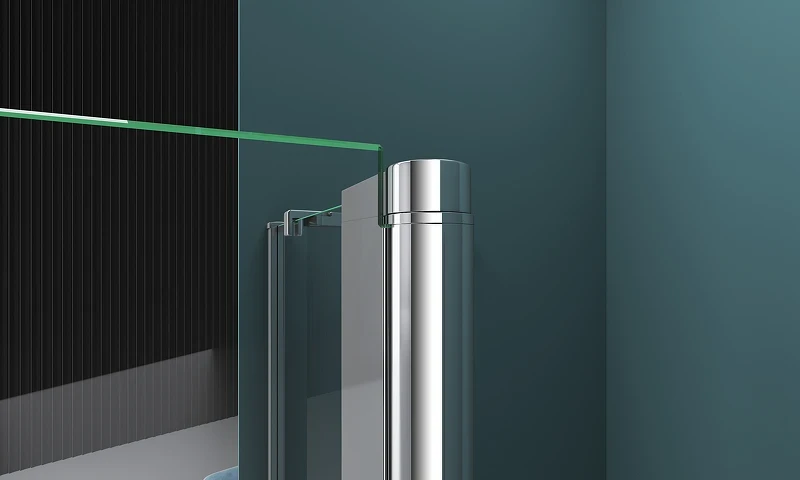 Душевая дверь BelBagno Etna 120 ETNA-B-12-60/60-C-Cr-90 профиль Хром стекло прозрачное