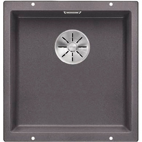 Кухонная мойка Blanco Subline 400-U 523423 Темная скала искусственный камень (литьевой мрамор) встраиваемый