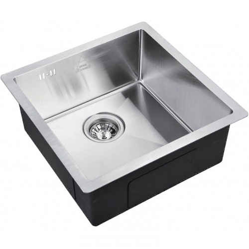 Кухонная мойка ZorG Steel Hammer 44 SH 4444 Нержавеющая сталь нержавеющая сталь встраиваемый