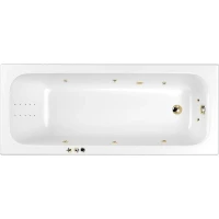 Акриловая ванна Whitecross Vibe 180x75 0105.180075.100.SMARTNANO.GL с гидромассажем