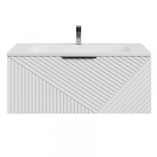 Тумба под раковину Grossman Блисс 100 1010050 цвет белый