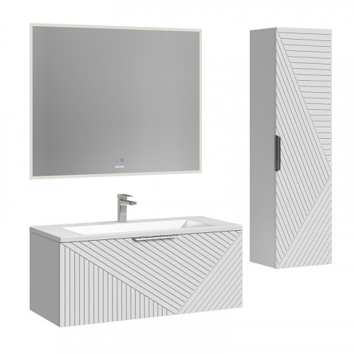 Тумба под раковину Grossman Блисс 100 1010050 цвет белый