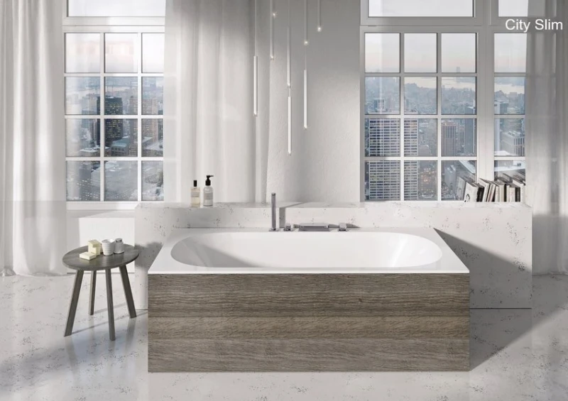 Акриловая ванна Ravak City Slim 180x80 C921300000 без гидромассажа