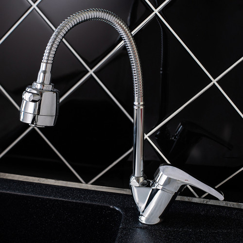 Смеситель для кухни Ростовская Мануфактура Сантехники SL50-016F Хром