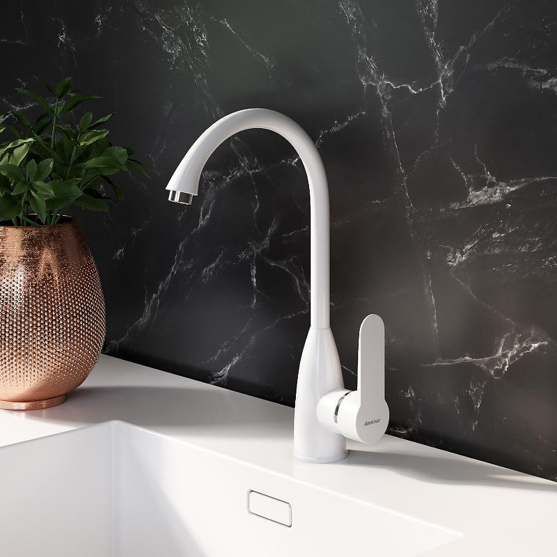 Смеситель для кухни Damixa Neptune DX408000200 цвет Белый