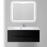 Тумба под раковину BelBagno Marino 120 MARINO-1200-2C-SO-NL-P подвесная Nero Lucido МДФ / ЛДСП
