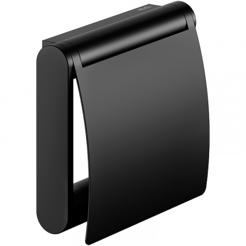 Держатель туалетной бумаги Keuco Plan 14960 370000 с крышкой Черный матовый