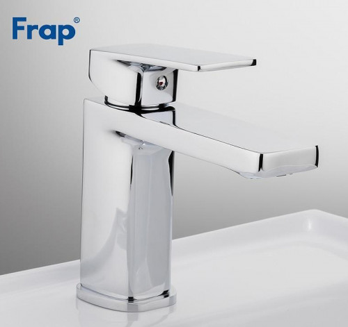 Смеситель для раковины Frap H46 F1046 Хром латунь
