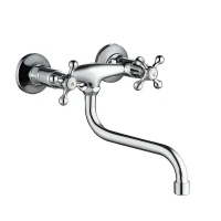 Смеситель для кухни WesnaArt Rassvet RAS02-190 цвет Хром