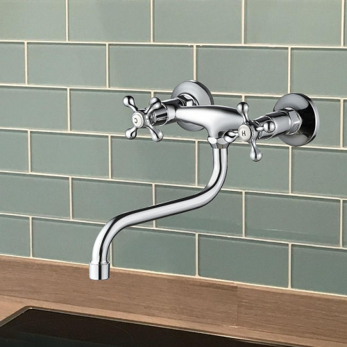 Смеситель для кухни WesnaArt Rassvet RAS02-190 цвет Хром