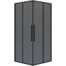 Душевой уголок Niagara Nova 90х90 NG-2823-34BLACK профиль Черный матовый стекло тонированное